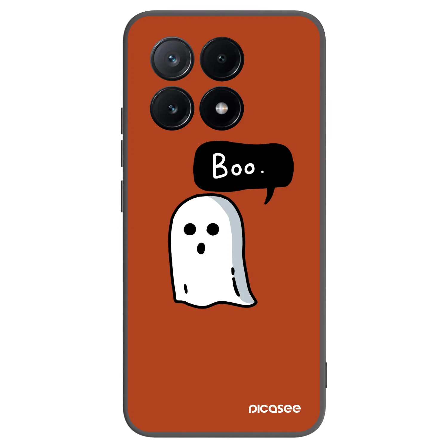 Picasee silikónový čierny obal pre Xiaomi Poco X6 Pro - Boo