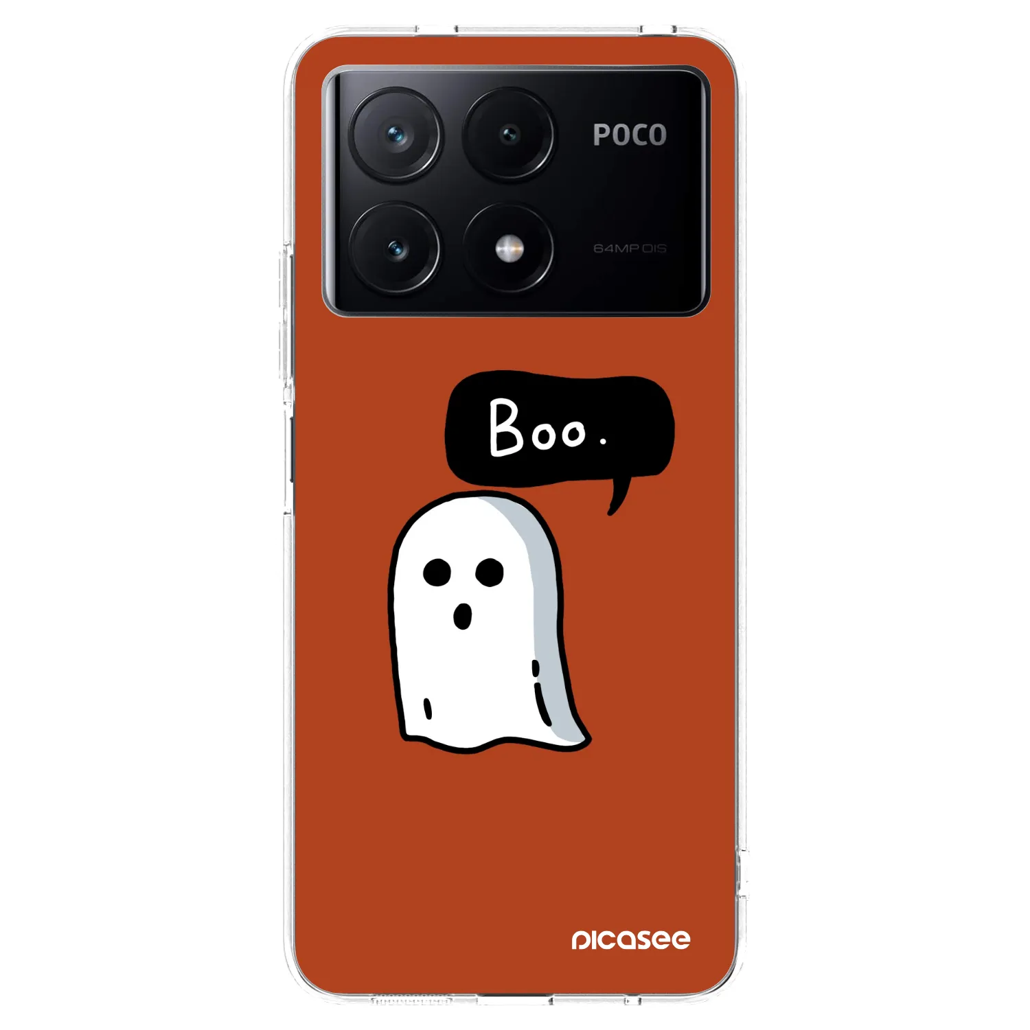 Picasee silikónový prehľadný obal pre Xiaomi Poco X6 Pro - Boo