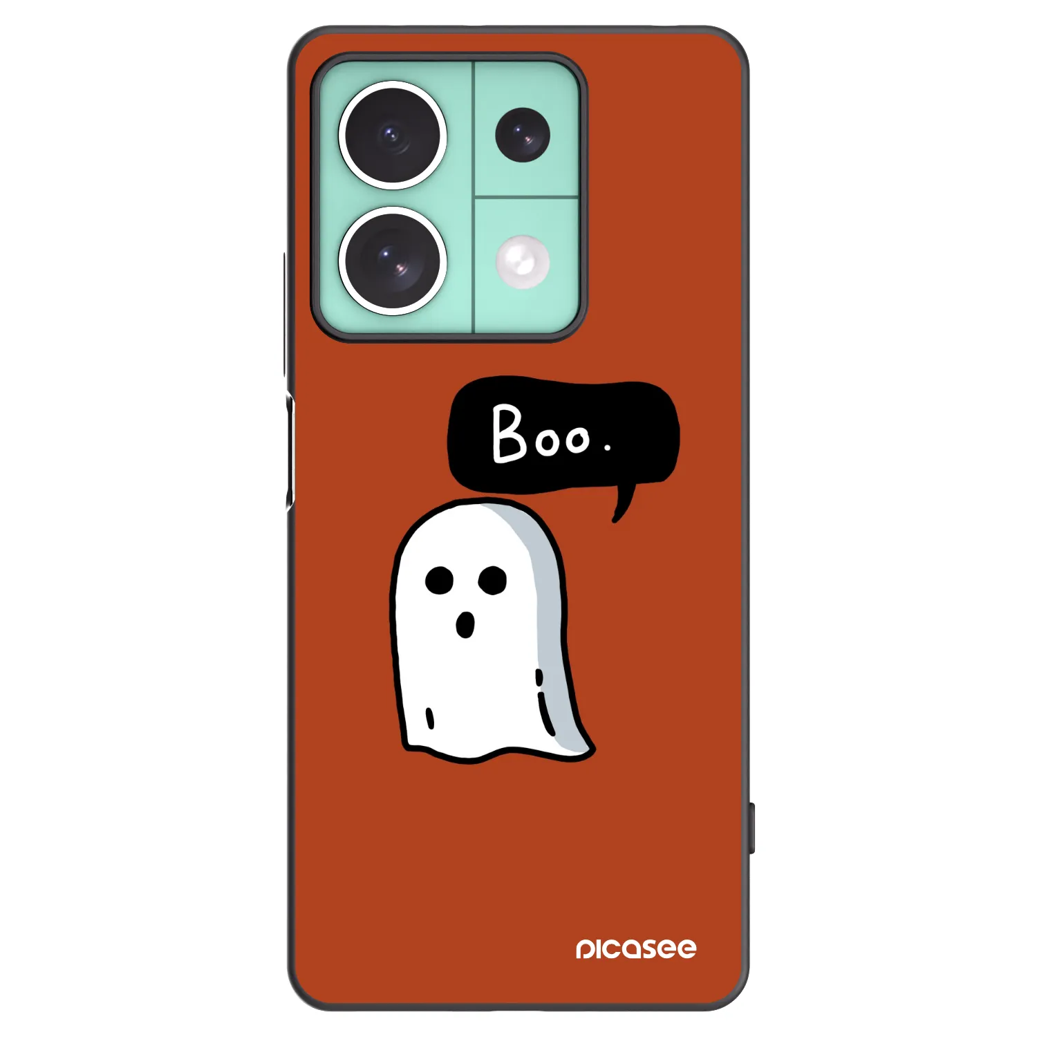Picasee silikónový čierny obal pre Xiaomi Redmi Note 13 5G - Boo