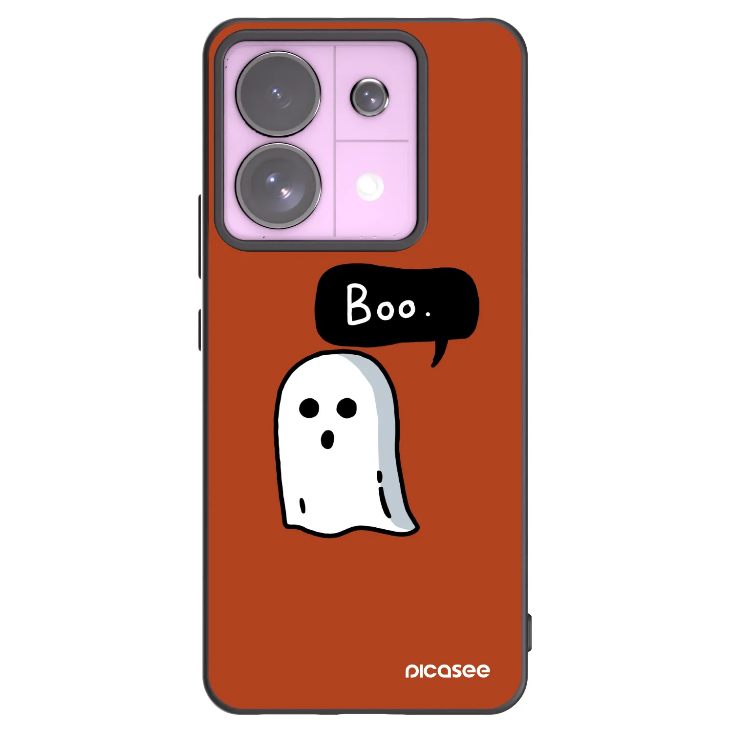 Picasee silikónový čierny obal pre Xiaomi Redmi Note 13 Pro 5G - Boo