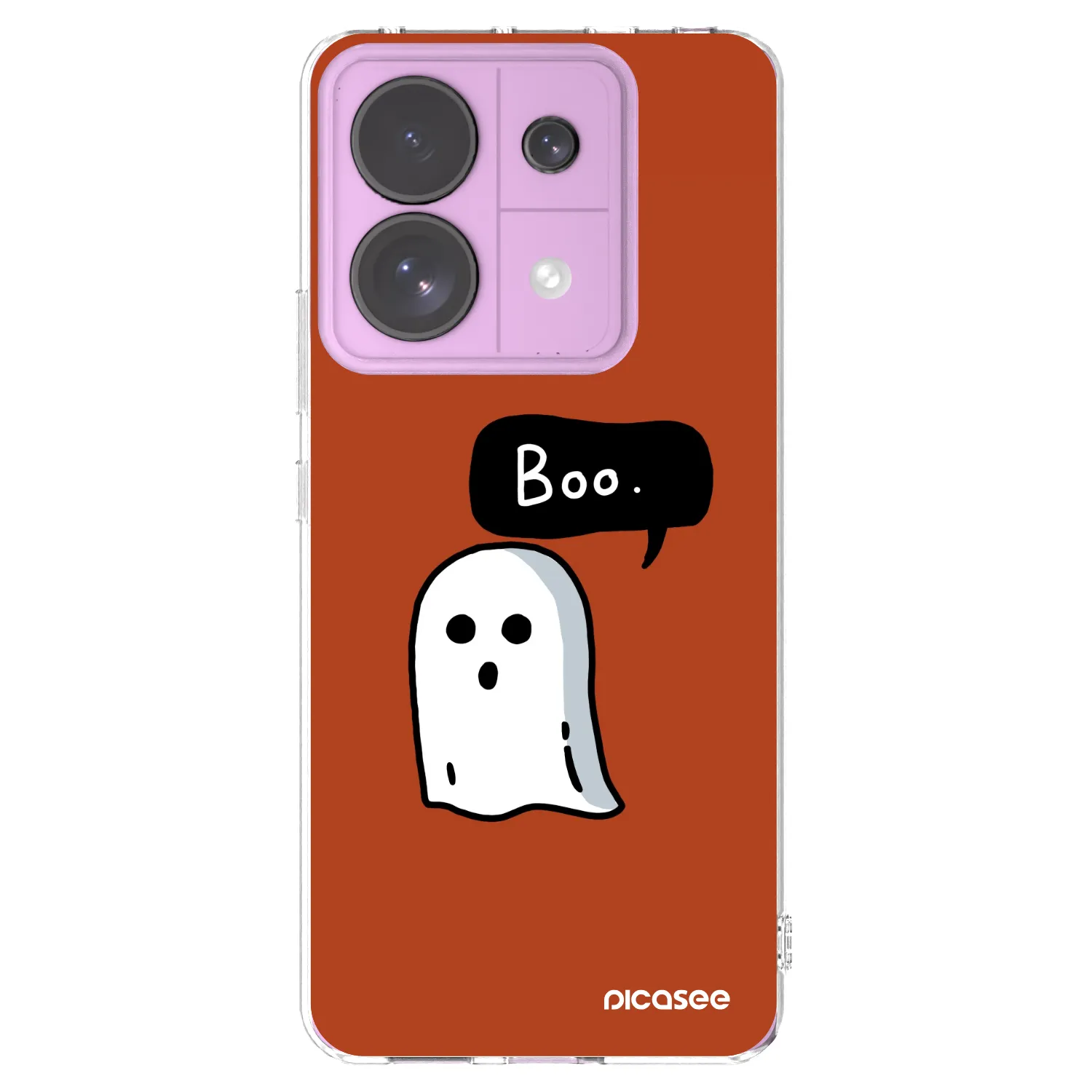 Picasee silikónový prehľadný obal pre Xiaomi Redmi Note 13 Pro 5G - Boo