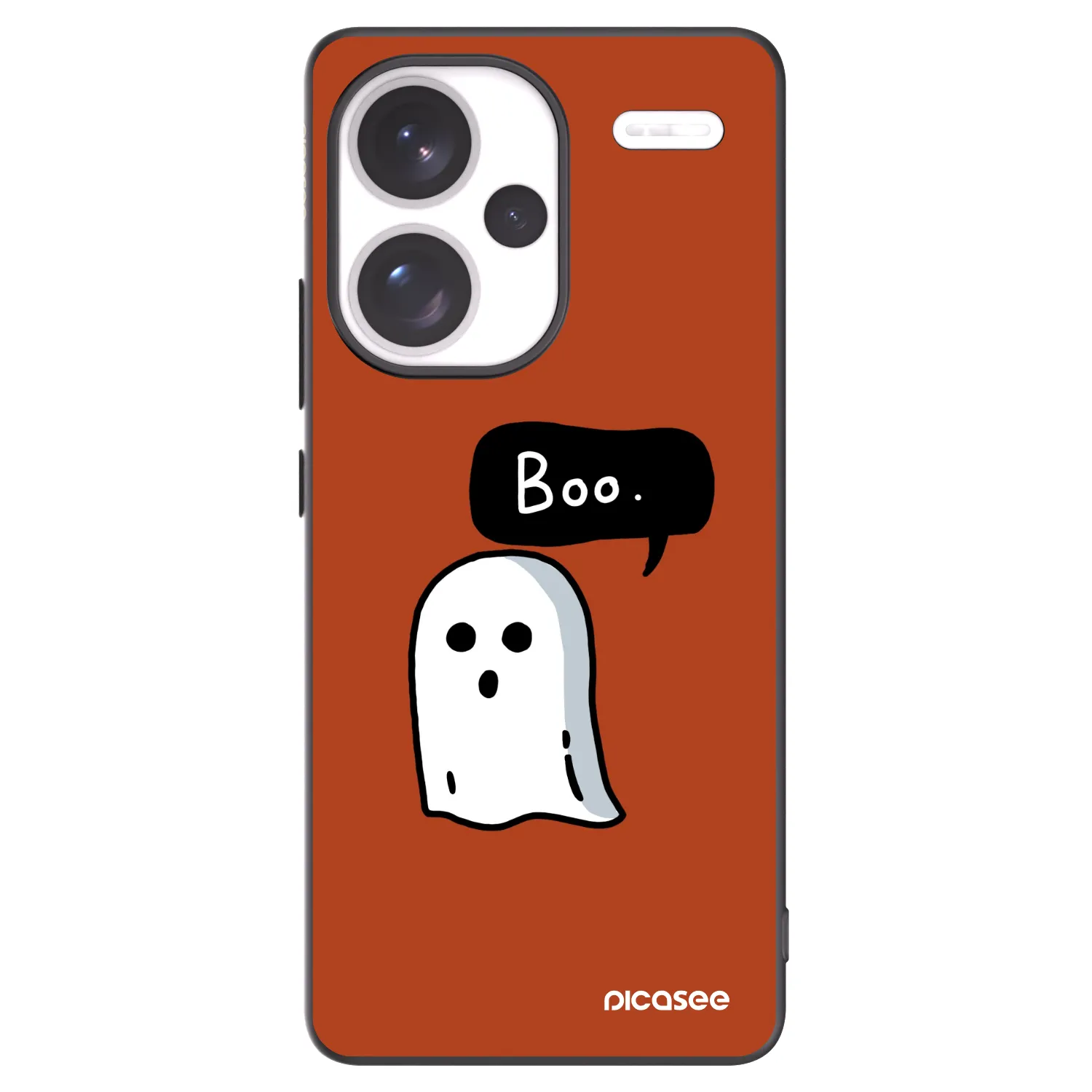 Picasee silikónový čierny obal pre Xiaomi Redmi Note 13 Pro+ 5G - Boo