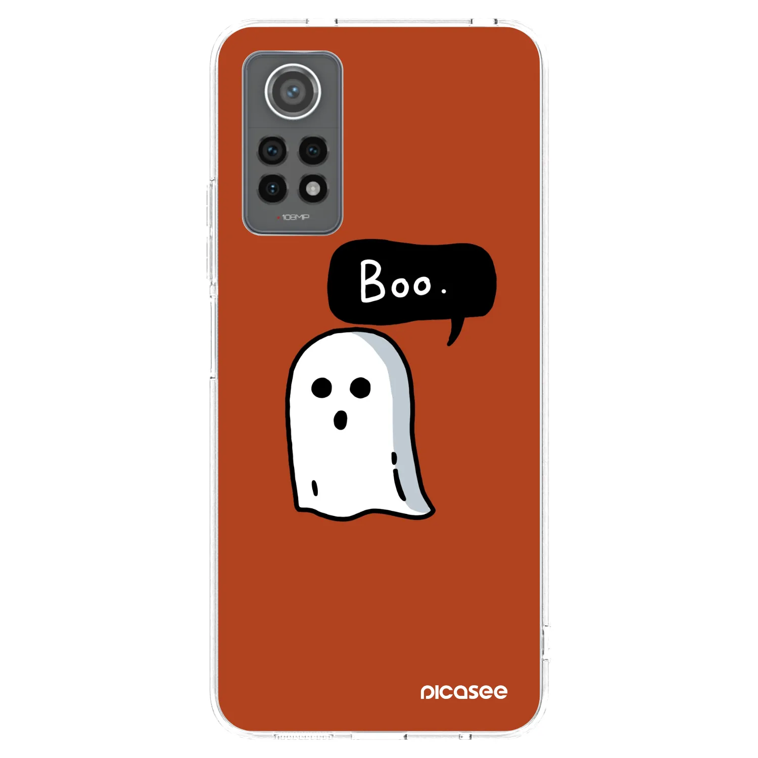 Picasee silikónový prehľadný obal pre Xiaomi Redmi Note 12 Pro 4G - Boo