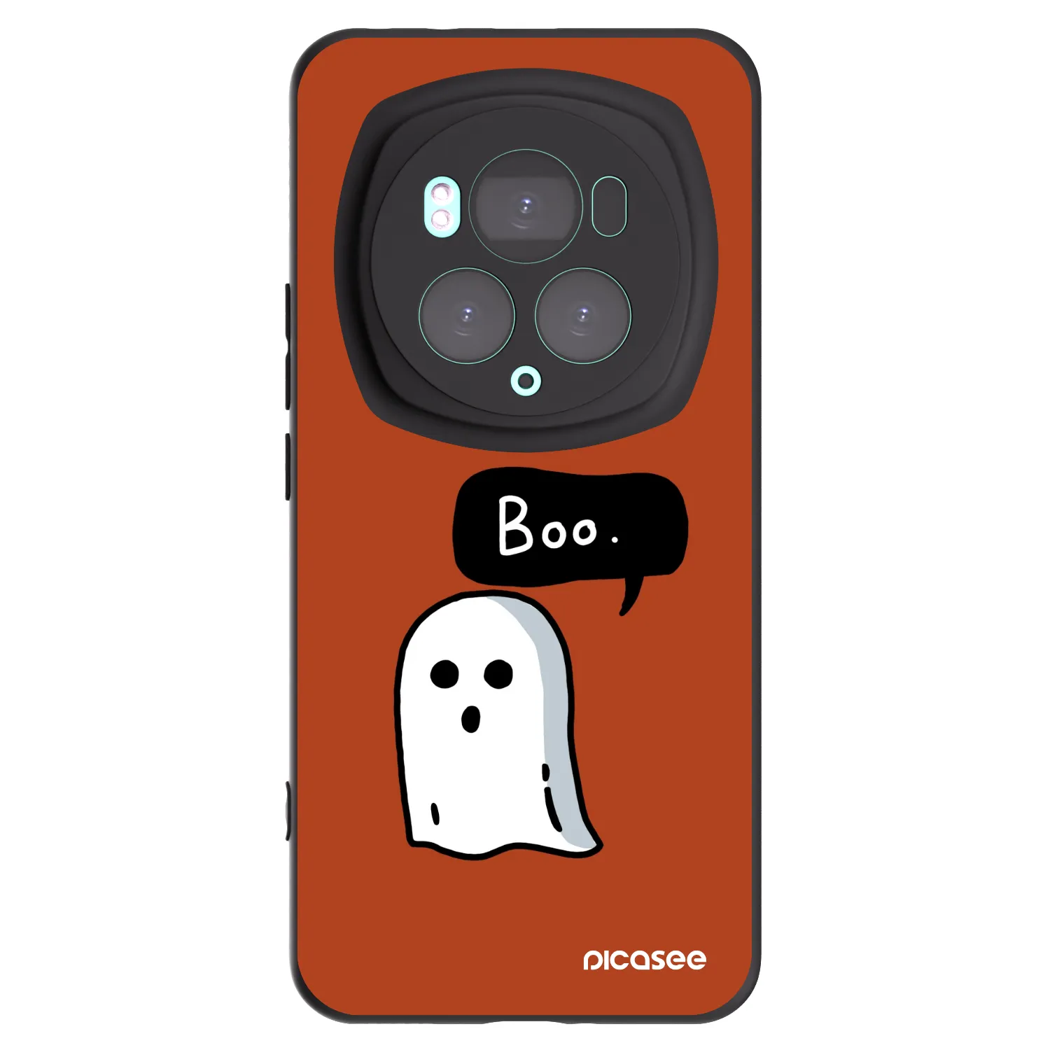 Picasee silikónový čierny obal pre Honor Magic6 Pro - Boo