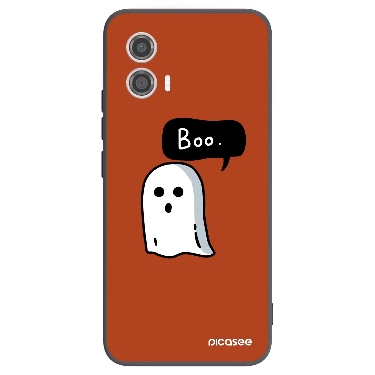 Picasee silikónový čierny obal pre Motorola Moto G53 5G - Boo