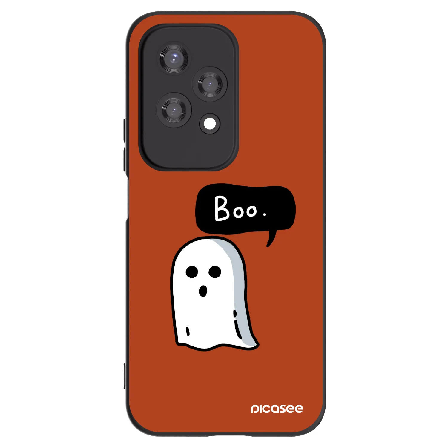 Picasee silikónový čierny obal pre Honor 200 Lite - Boo