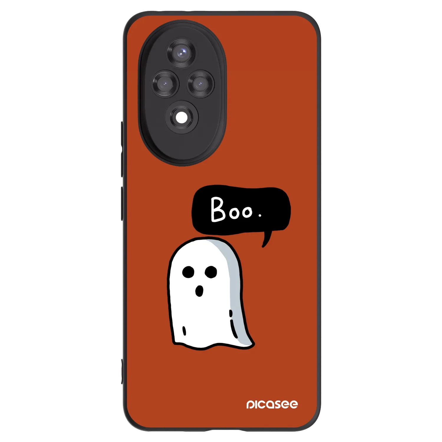 Picasee silikónový čierny obal pre Honor 200 5G - Boo