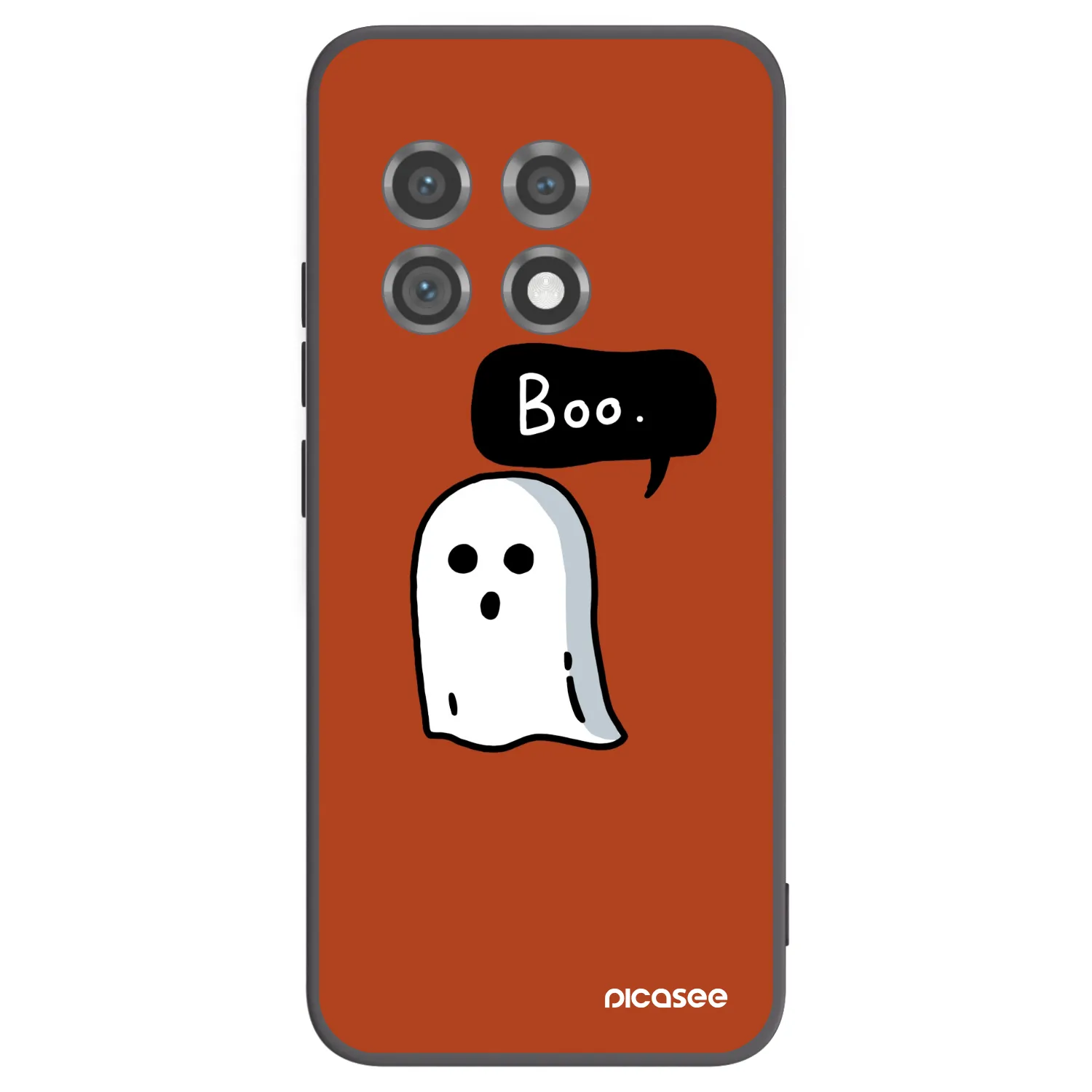 Picasee silikónový čierny obal pre OnePlus 11 5G - Boo