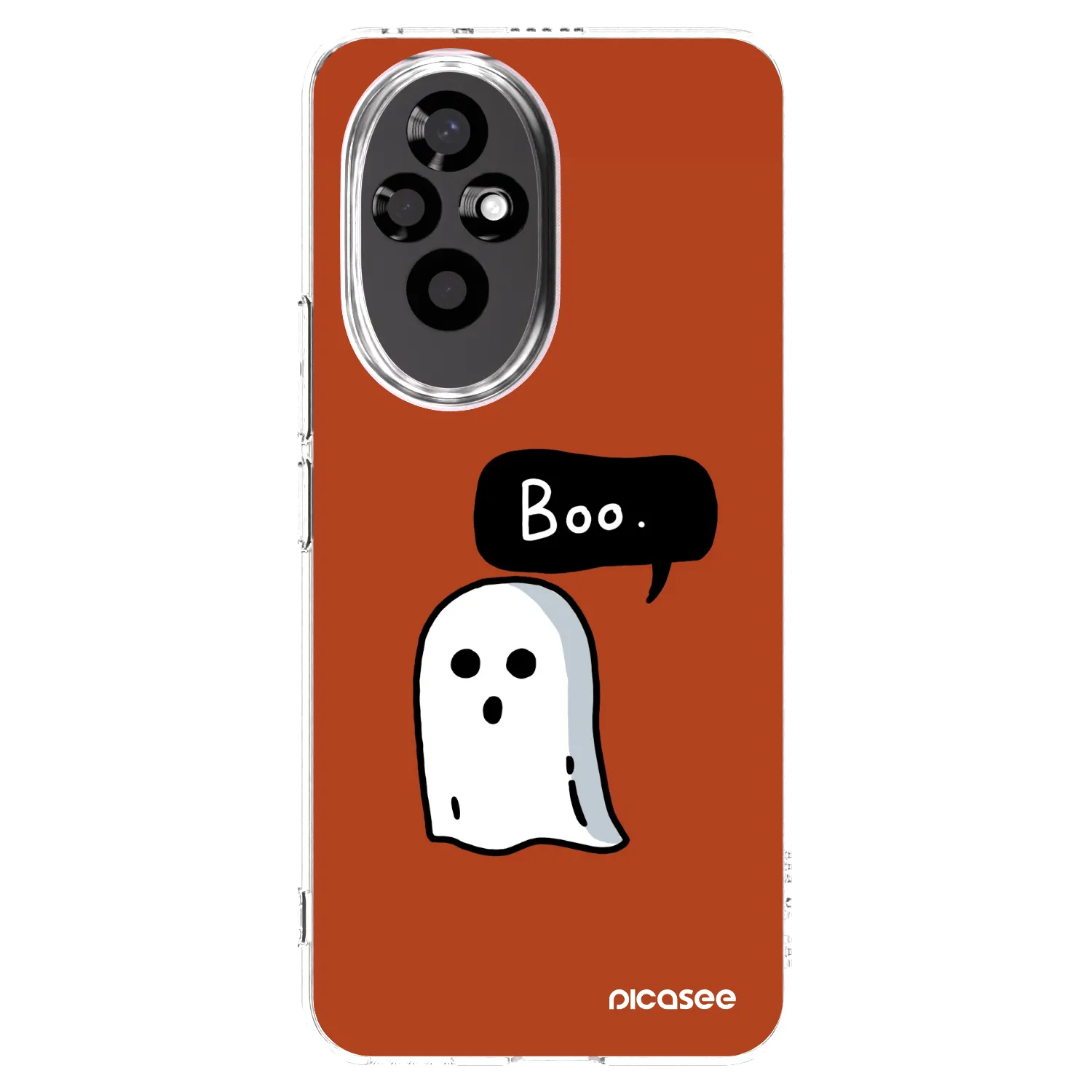 Picasee silikónový prehľadný obal pre Honor 200 Pro 5G - Boo