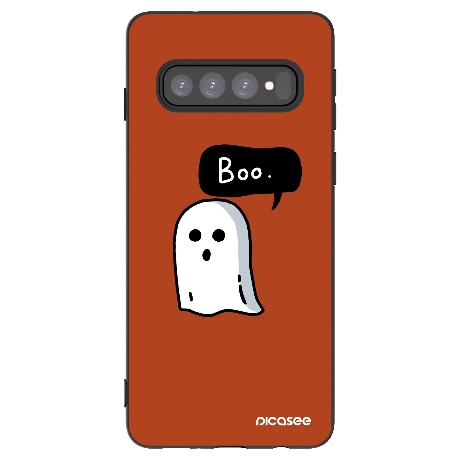 Picasee silikónový čierny obal pre Samsung Galaxy S10 G973 - Boo