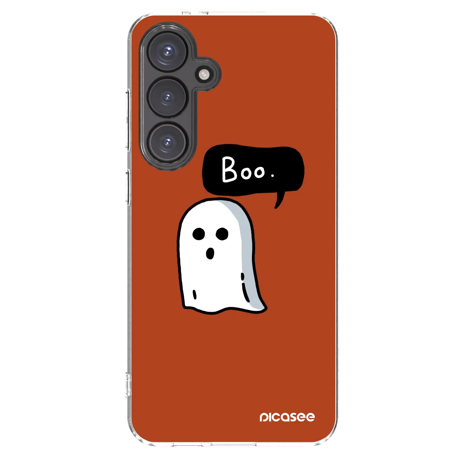 Picasee silikónový prehľadný obal pre Samsung Galaxy S24 FE S721B - Boo
