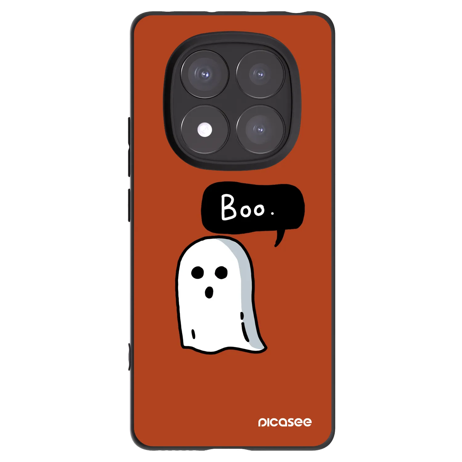 Picasee silikónový čierny obal pre Xiaomi Redmi Note 14 Pro+ 5G - Boo
