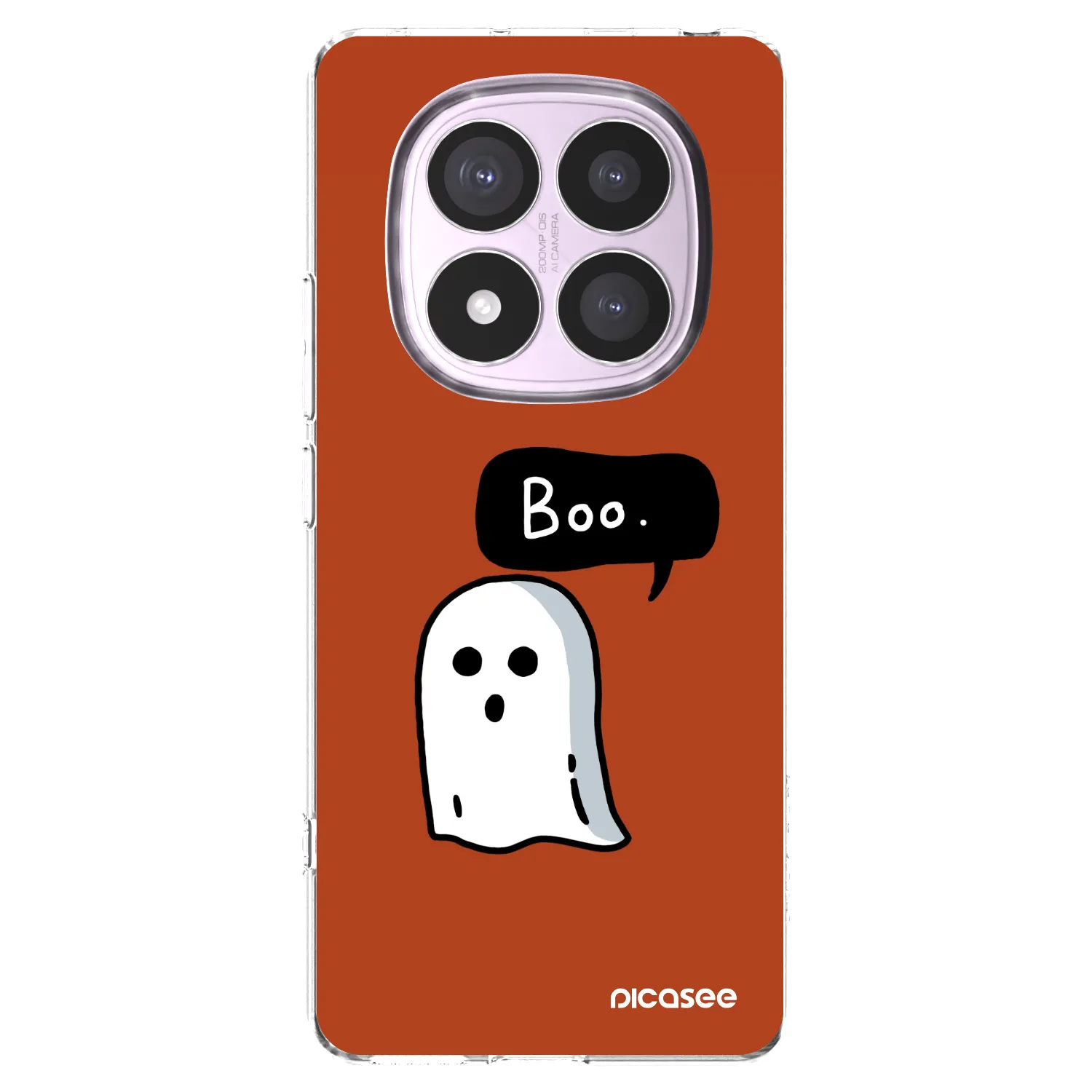 Picasee silikónový prehľadný obal pre Xiaomi Redmi Note 14 Pro 5G - Boo