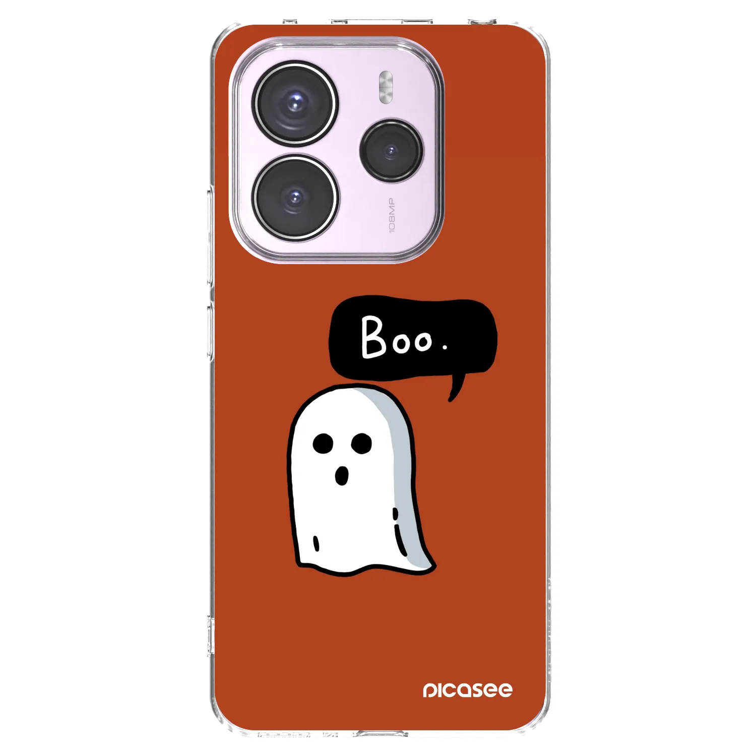 Picasee silikónový prehľadný obal pre Xiaomi Redmi Note 14 5G - Boo