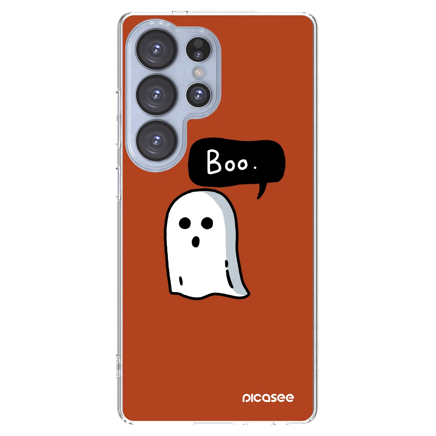 Picasee silikónový prehľadný obal pre Samsung Galaxy S25 Ultra 5G - Boo