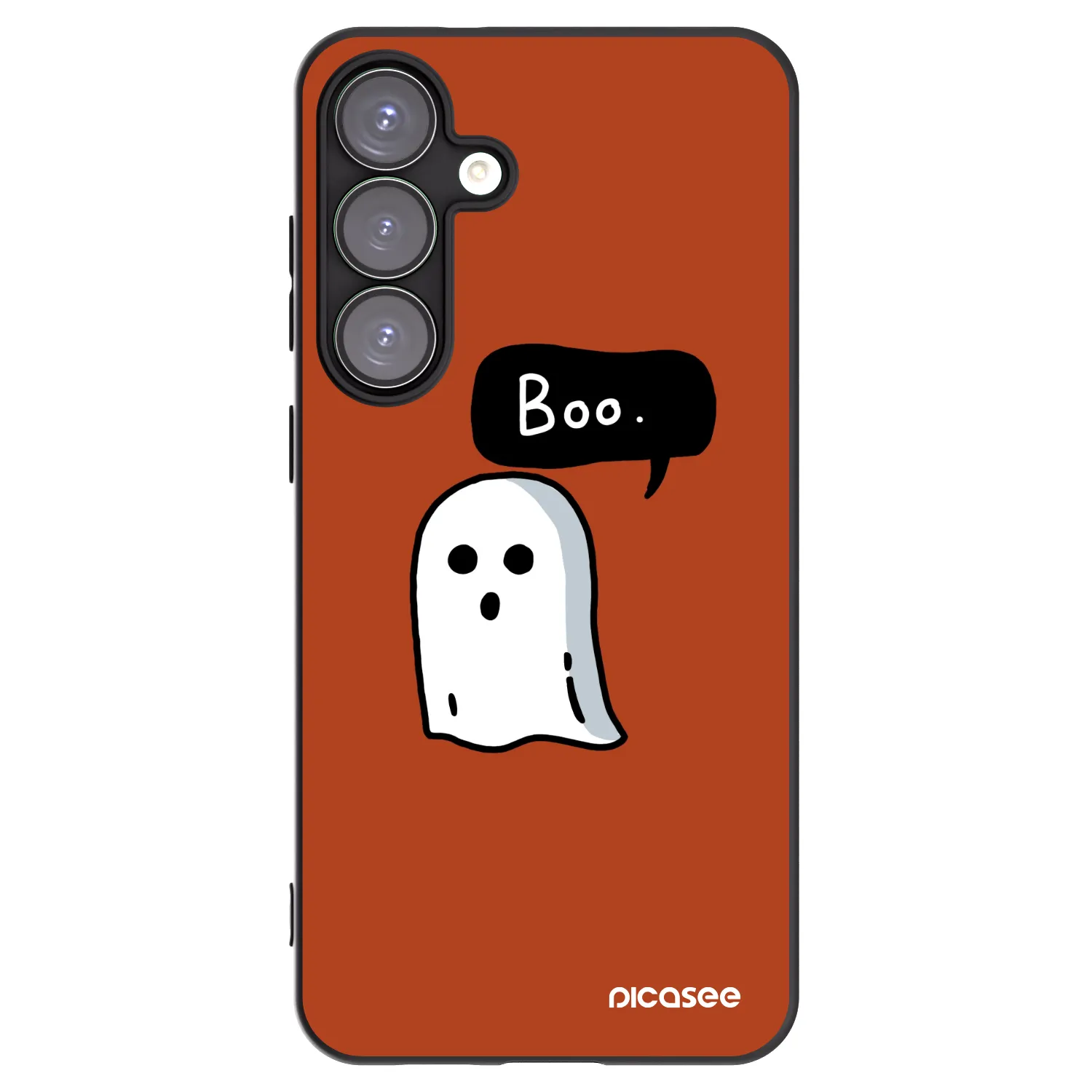 Picasee silikónový čierny obal pre Samsung Galaxy S25+ 5G - Boo