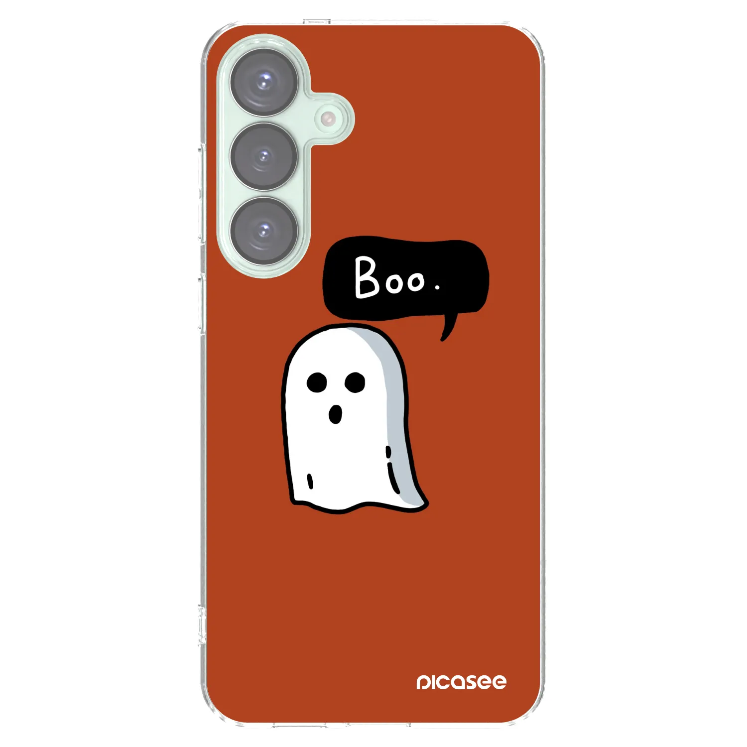 Picasee silikónový prehľadný obal pre Samsung Galaxy S25+ 5G - Boo