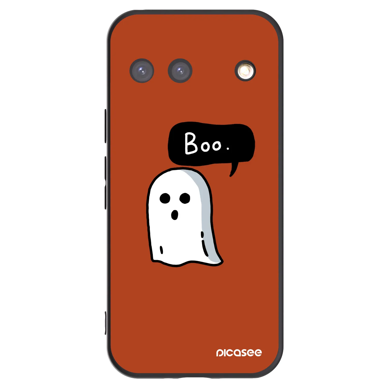 Picasee silikónový čierny obal pre Google Pixel 9 - Boo