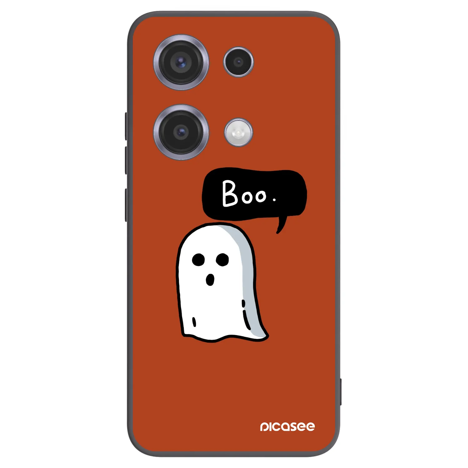 Picasee silikónový čierny obal pre Xiaomi Redmi Note 14S - Boo