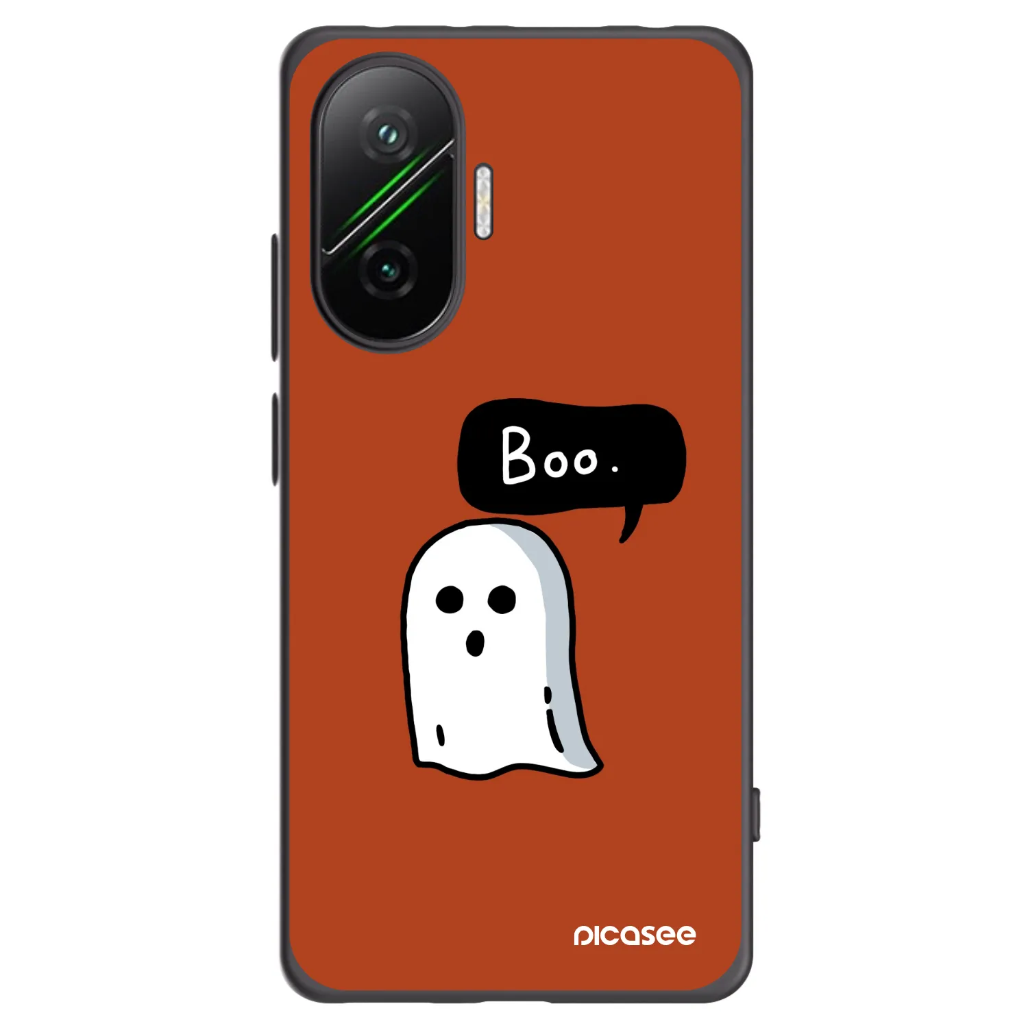 Picasee silikónový čierny obal pre Xiaomi Poco F7 5G - Boo
