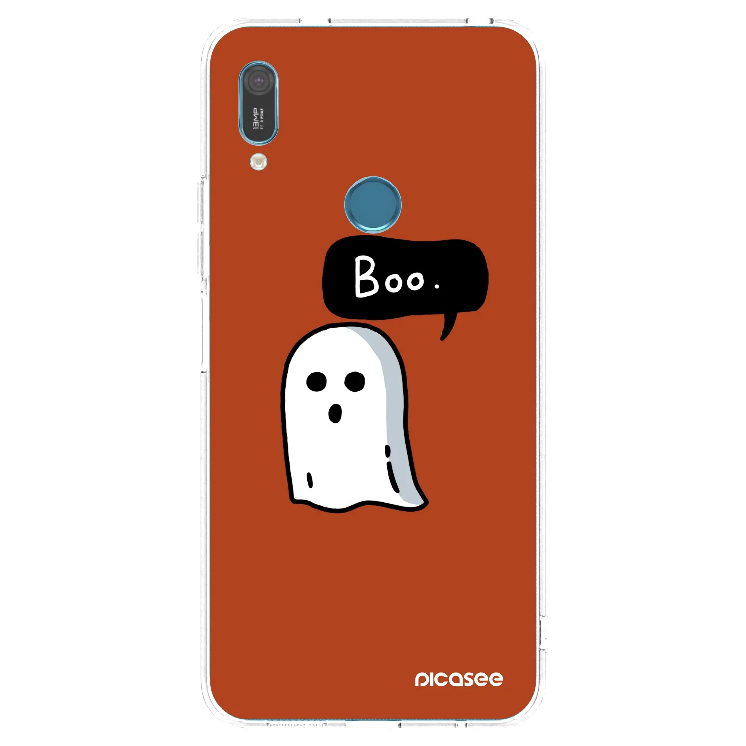 Picasee silikónový prehľadný obal pre Huawei Y6 2019 - Boo