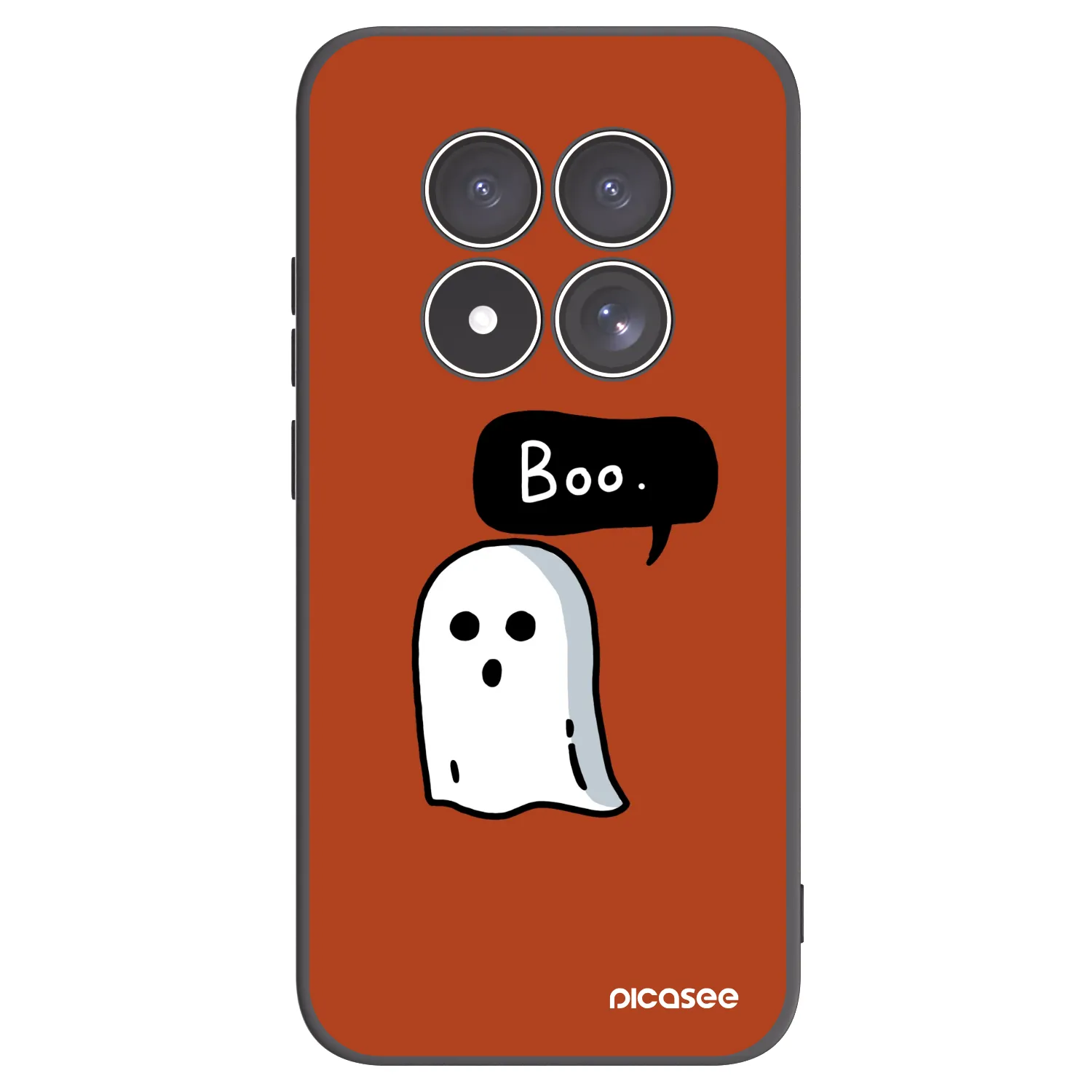 Picasee silikónový čierny obal pre Xiaomi Redmi Note 15 Pro 4G - Boo