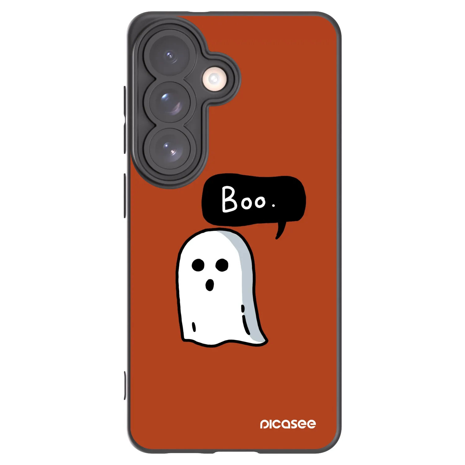 Picasee silikónový čierny obal pre Samsung Galaxy S26 - Boo