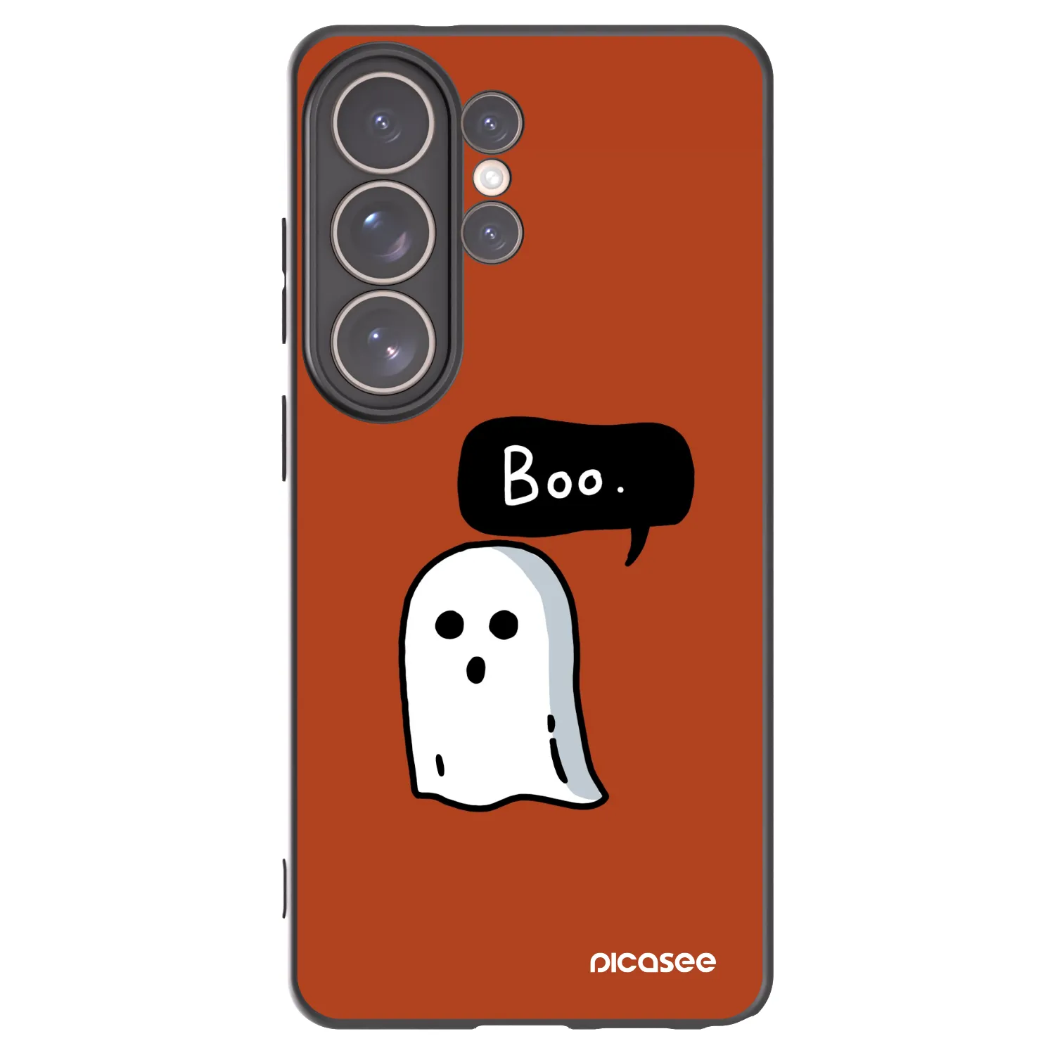 Picasee silikónový čierny obal pre Samsung Galaxy S26 Ultra - Boo