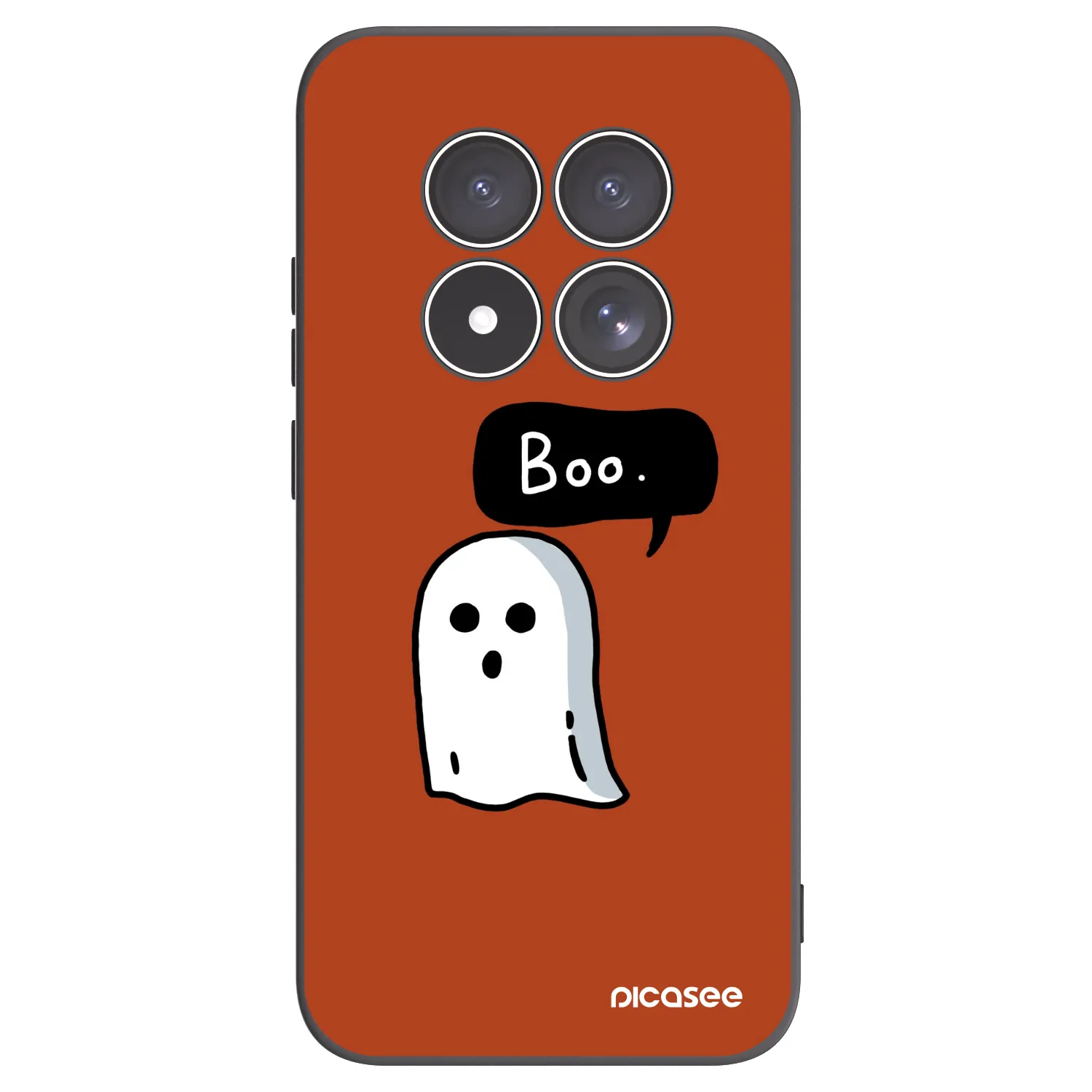Picasee silikónový čierny obal pre Xiaomi Redmi Note 15 Pro 5G - Boo