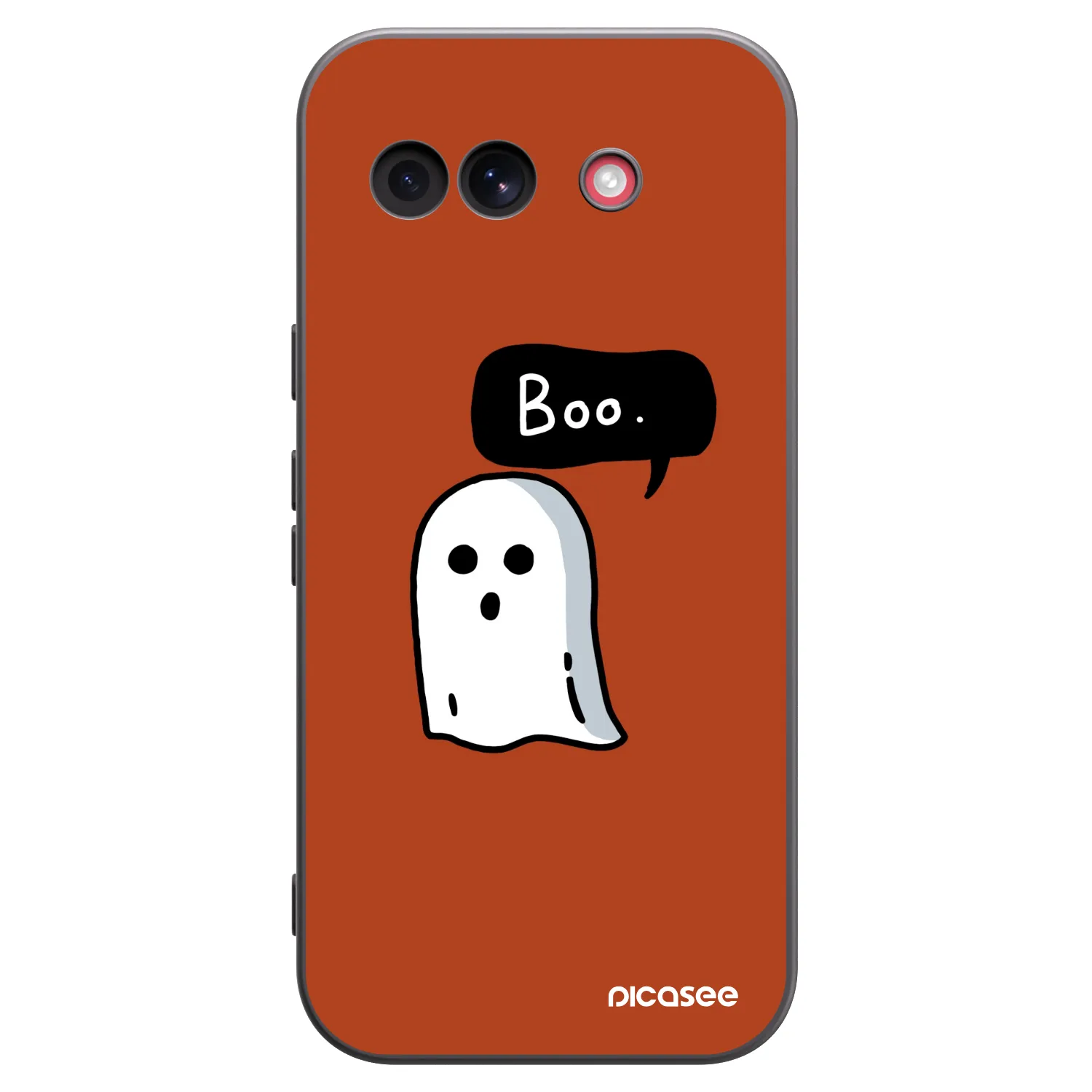 Picasee silikónový čierny obal pre Google Pixel 10a - Boo