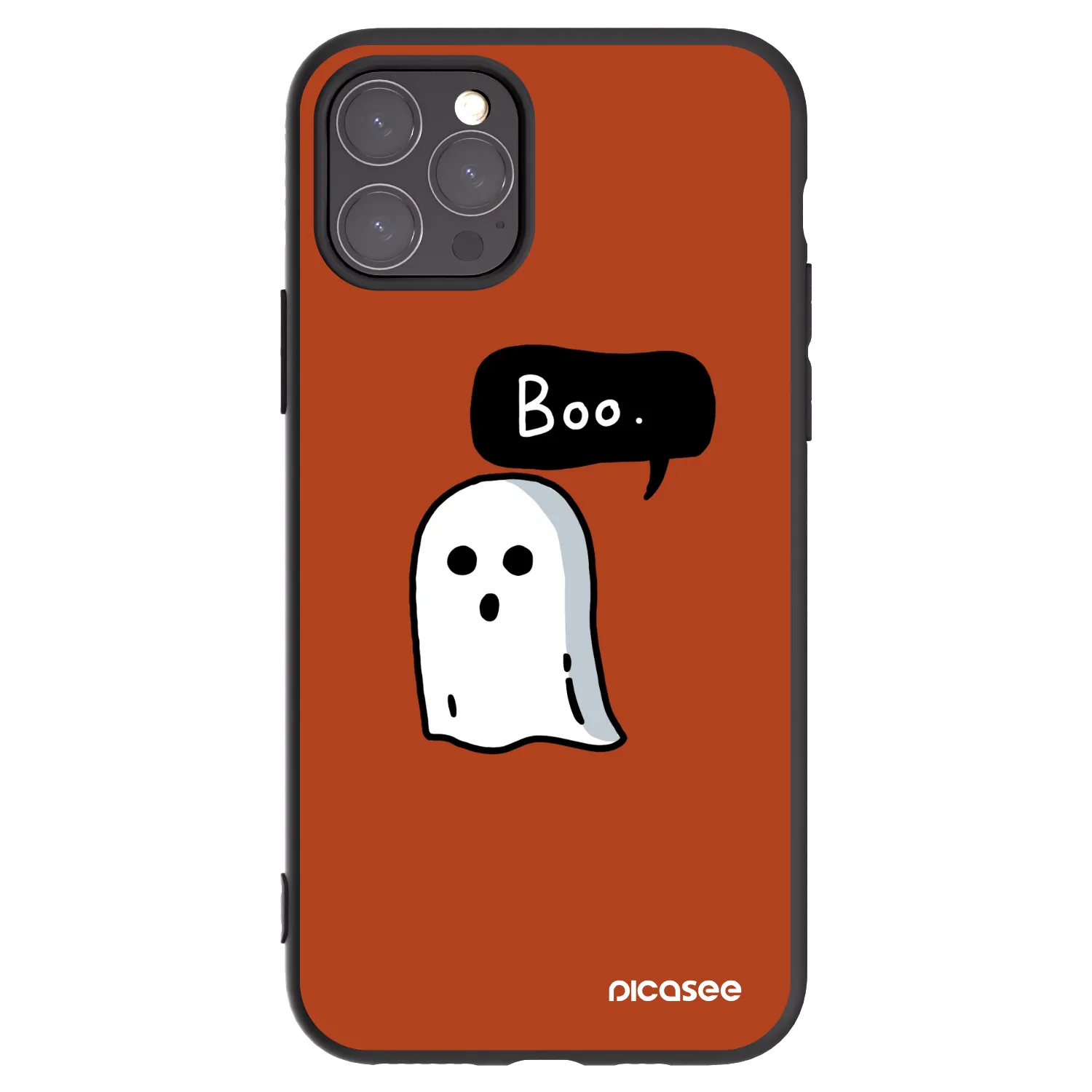 Picasee silikónový čierny obal pre Apple iPhone 11 Pro - Boo