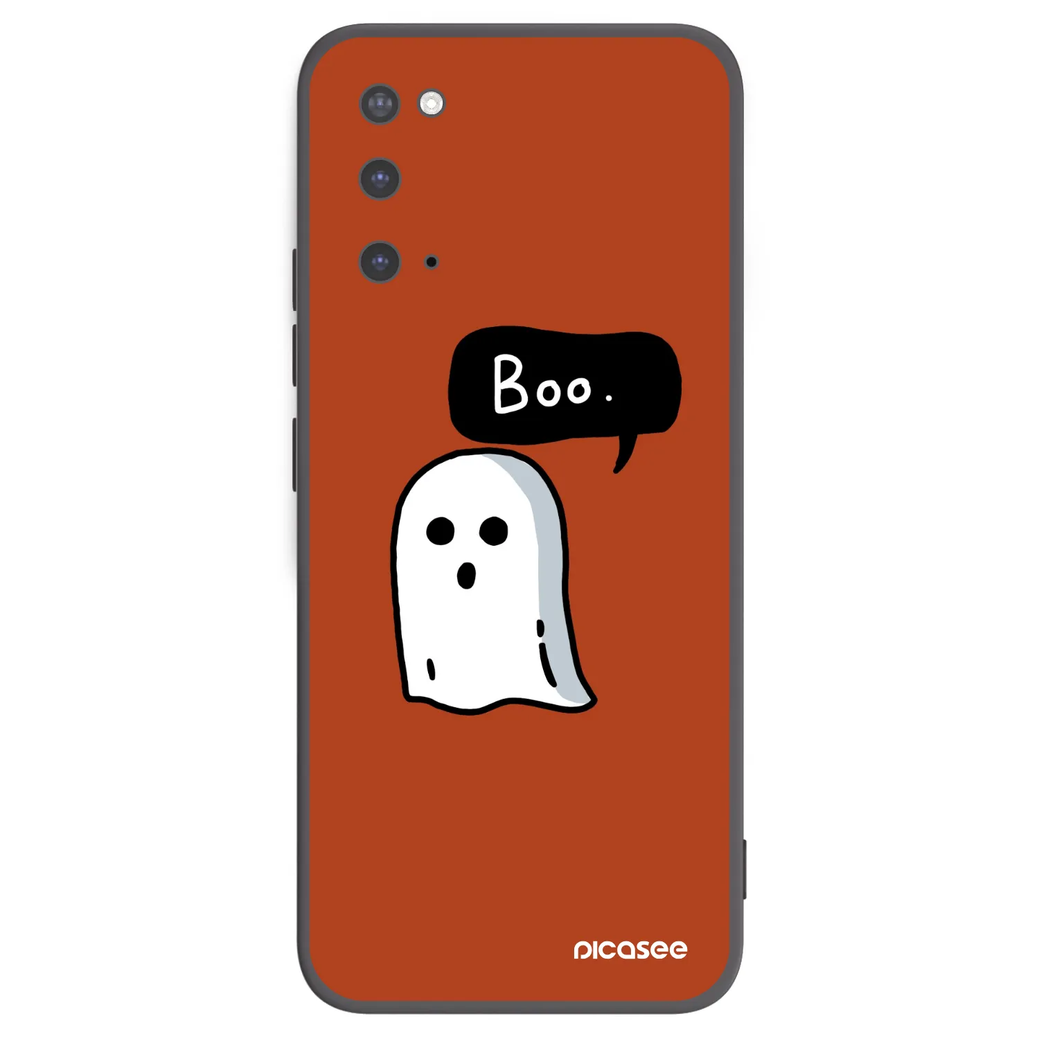 Picasee silikónový čierny obal pre Samsung Galaxy S20 G980F - Boo
