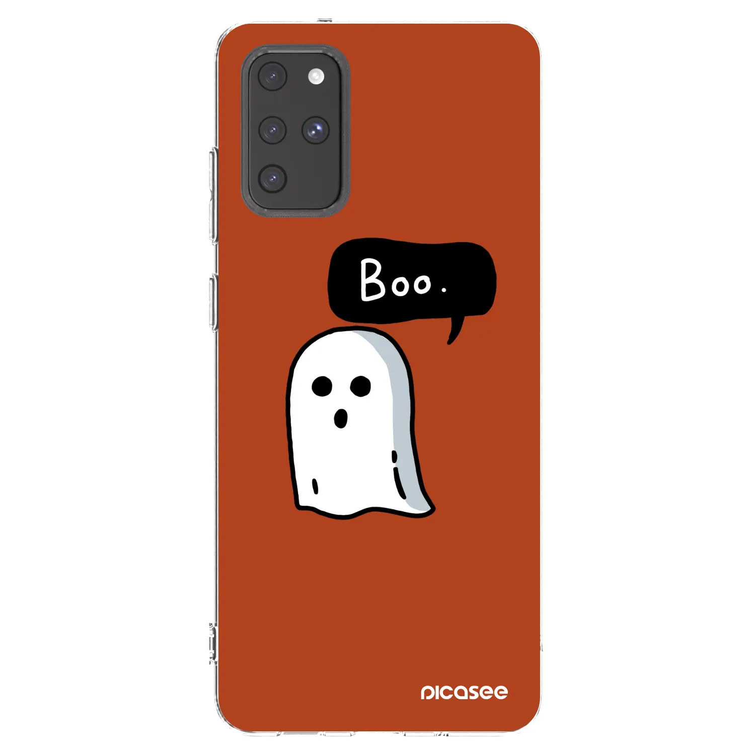 Picasee silikónový prehľadný obal pre Samsung Galaxy S20+ G985F - Boo