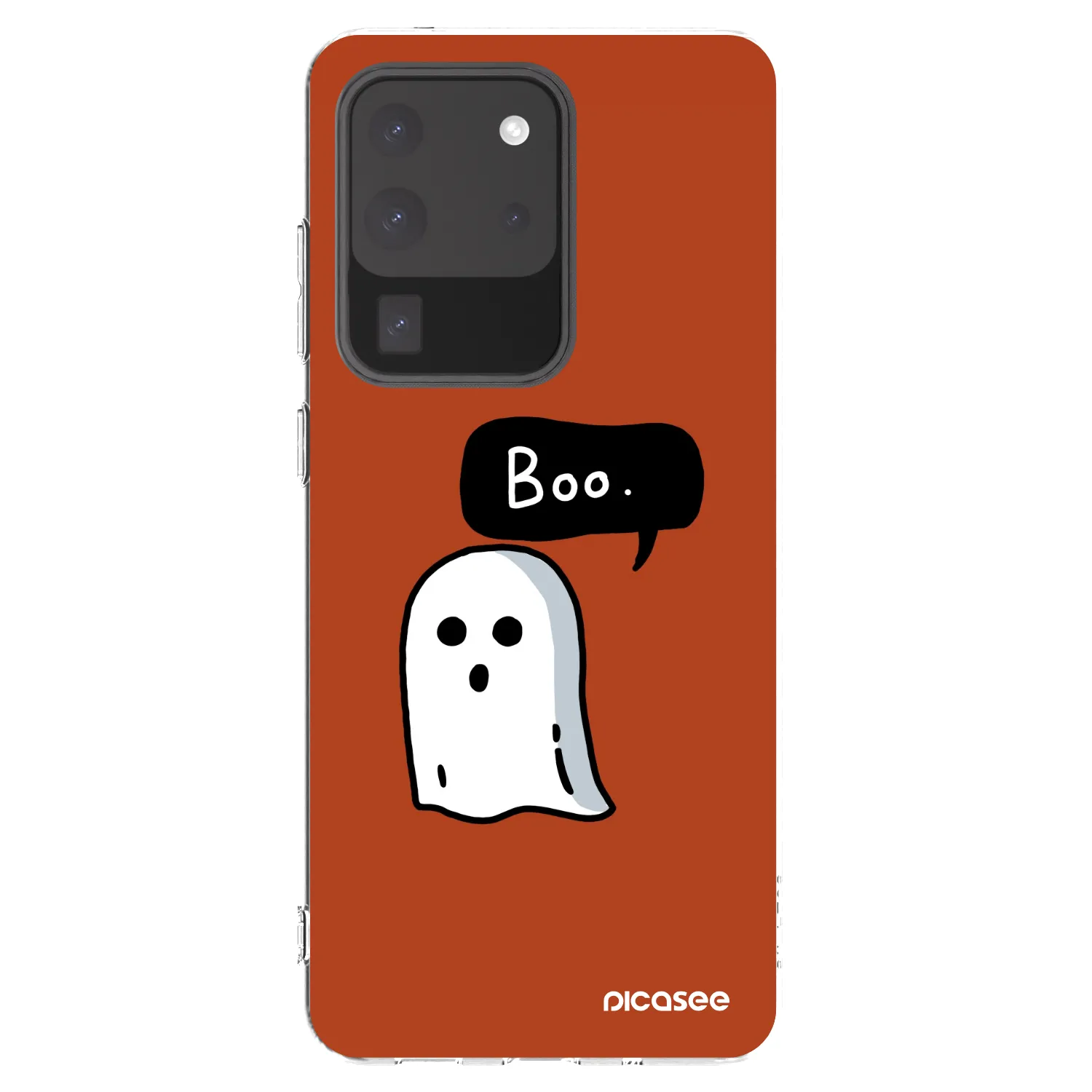Picasee silikónový prehľadný obal pre Samsung Galaxy S20 Ultra 5G G988F - Boo