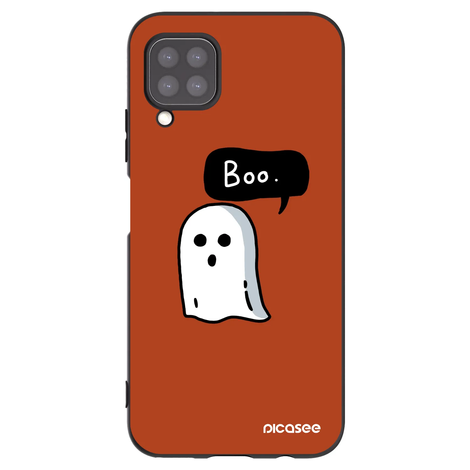 Picasee silikónový čierny obal pre Huawei P40 Lite - Boo