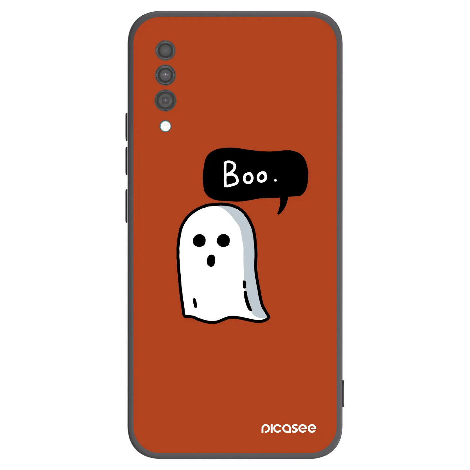 Picasee silikónový čierny obal pre Samsung Galaxy A30s A307F - Boo