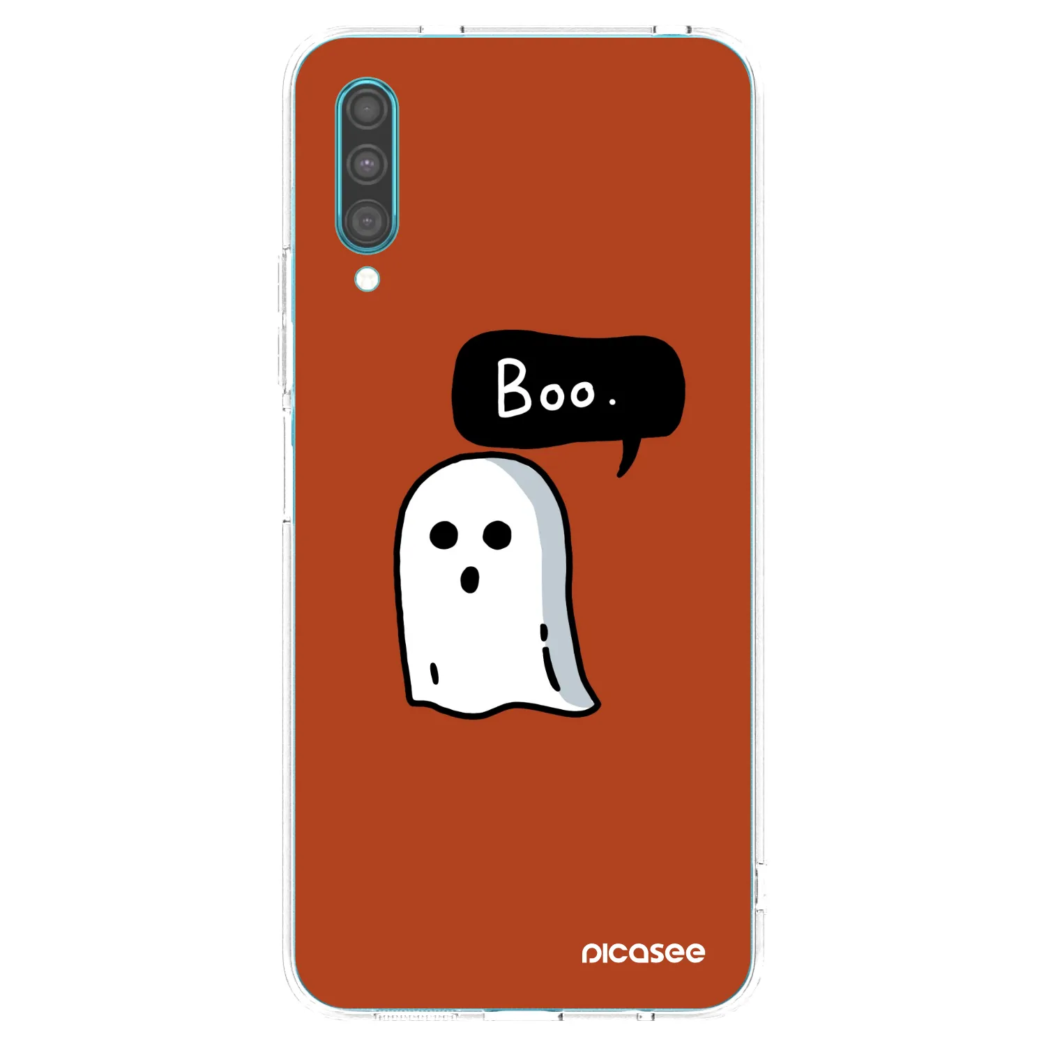 Picasee silikónový prehľadný obal pre Samsung Galaxy A30s A307F - Boo