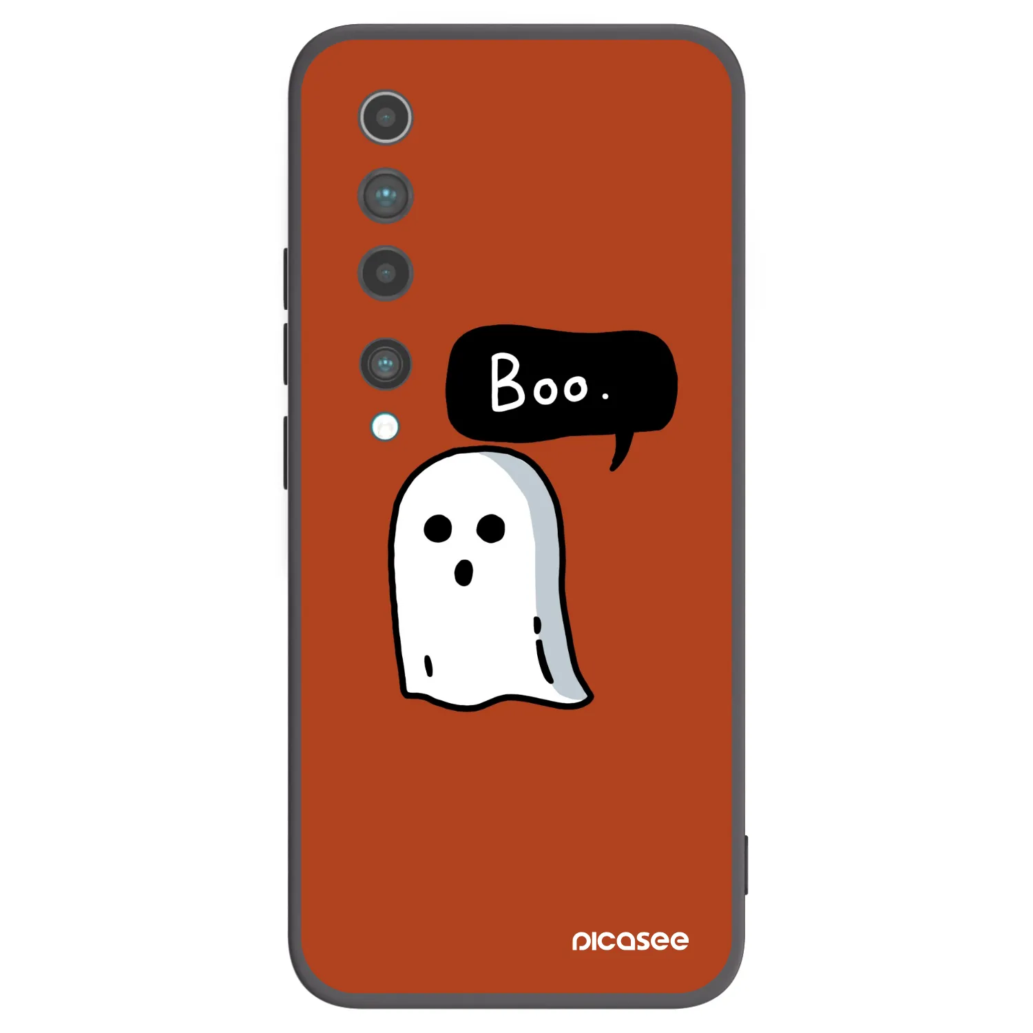 Picasee silikónový čierny obal pre Xiaomi Mi 10 - Boo