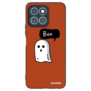 Picasee silikónový čierny obal pre Honor X6 - Boo