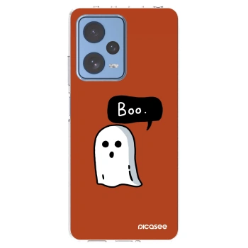 Picasee silikónový prehľadný obal pre Xiaomi Redmi Note 12 Pro 5G - Boo