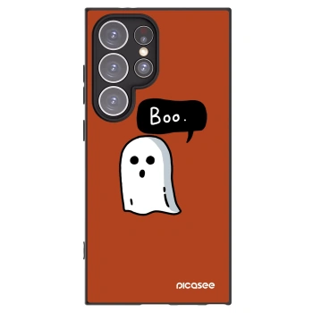 Picasee silikónový čierny obal pre Samsung Galaxy S24 Ultra S928B 5G - Boo