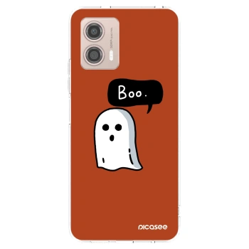 Picasee silikónový prehľadný obal pre Motorola Moto G53 5G - Boo