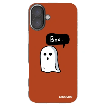 Picasee silikónový prehľadný obal pre Apple iPhone 16 Plus - Boo