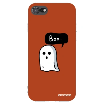 Picasee silikónový prehľadný obal pre Apple iPhone 7 - Boo
