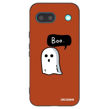 Picasee silikónový čierny obal pre Google Pixel 8a - Boo