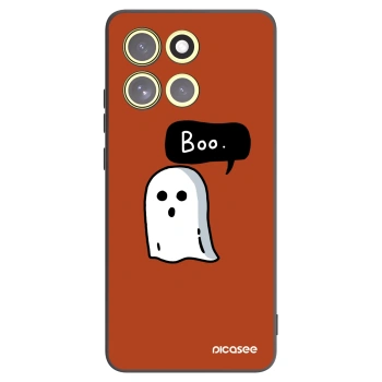 Picasee silikónový čierny obal pre Motorola Moto G86 5G - Boo