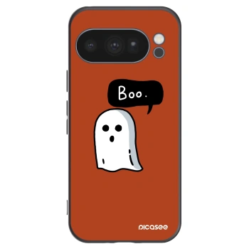 Picasee silikónový čierny obal pre Google Pixel 10 Pro - Boo