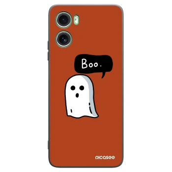 Picasee silikónový čierny obal pre Motorola Moto G06 - Boo