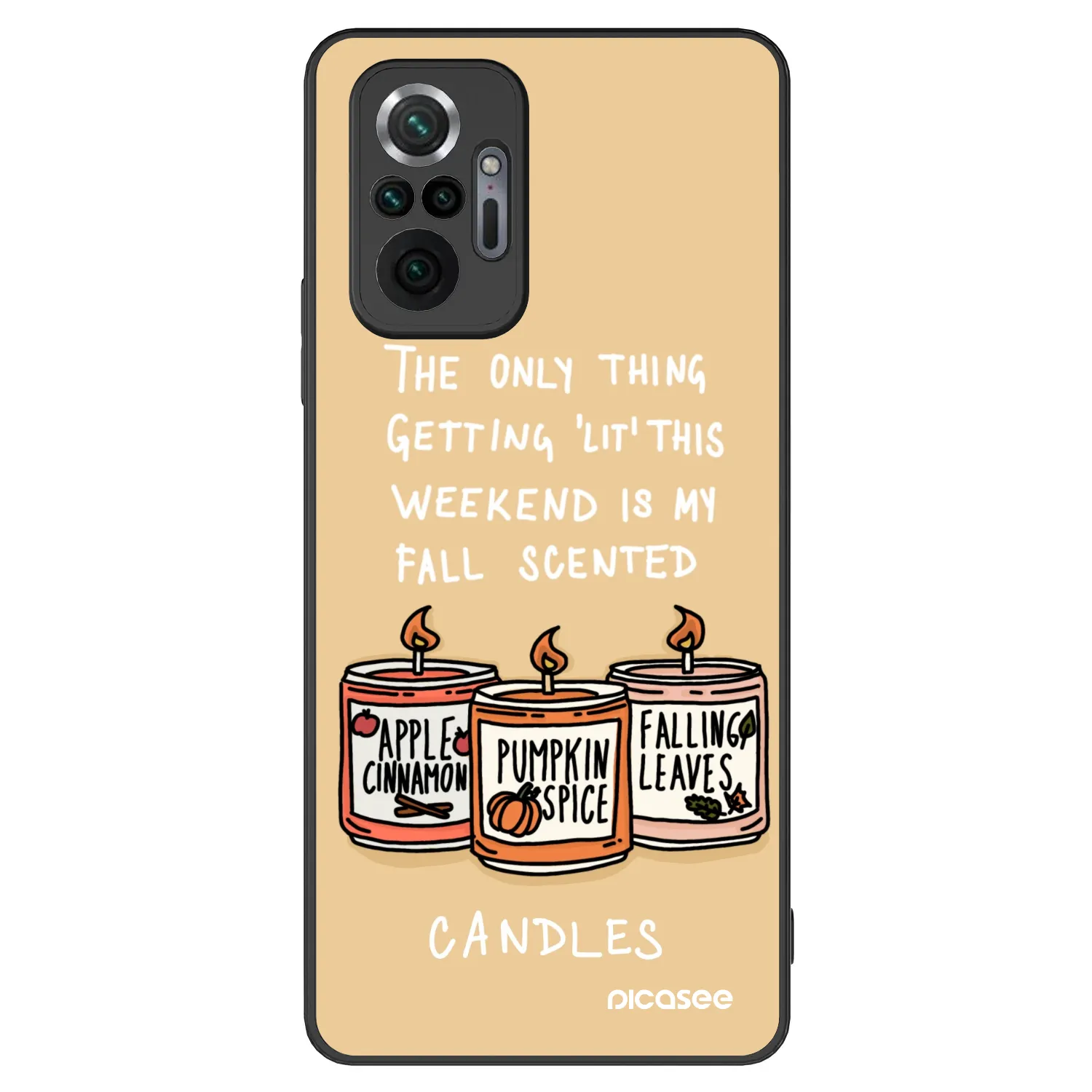 Picasee ULTIMATE CASE pro Xiaomi Redmi Note 10 Pro - Candles