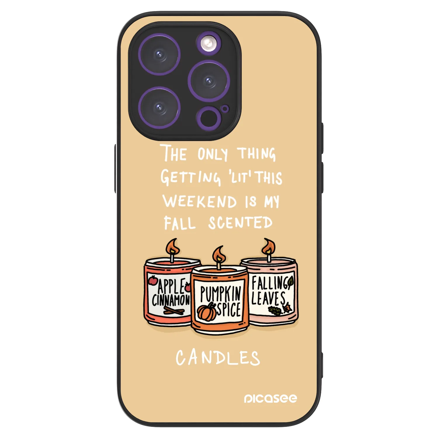 Picasee ULTIMATE CASE pro Apple iPhone 14 Pro - Candles